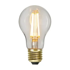 LED Soft Glow Memory, E27, 6,5 W, 2.100 K, dimbaar, gloeidraad