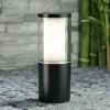 LED sokkellamp Carlo zwart 3,5W CCT hoogte 25cm