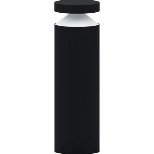 LED sokkellamp Melzo, zwart