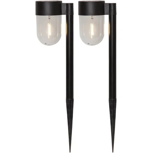 LED sokkellamp op zonne-energie Cupola set van 2