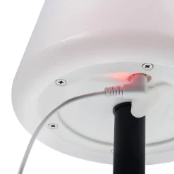 LED solar tafellamp OSL-50012 oplaadbare batterij en USB kabel