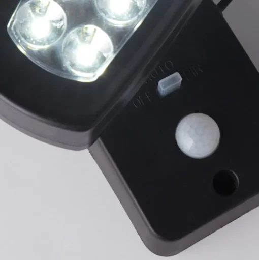 LED solar wandlamp 67423BK-PIR, bewegingsmelder