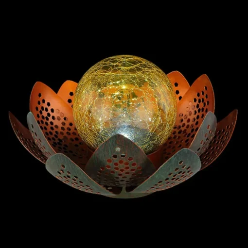 LED solarlamp 33655, bloem, Ø 22 cm