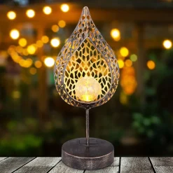 LED solarlamp 33528 in bladvorm