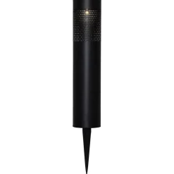 LED solarlamp Blace in zwart, 39 cm hoog