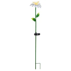 LED solarlamp Daisy in madeliefjesvorm