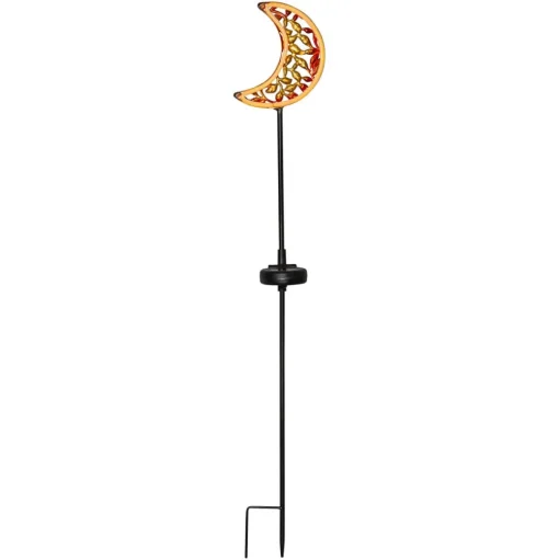 LED solarlamp Linny Moon met aardspies