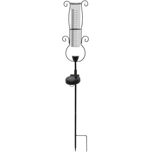 LED solarlamp Pluvio met regenmeter