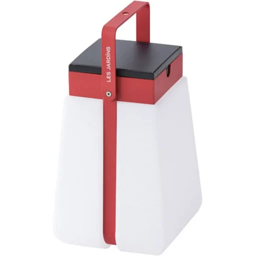 LED solarlantaarn Bump 300 draagbaar, rood
