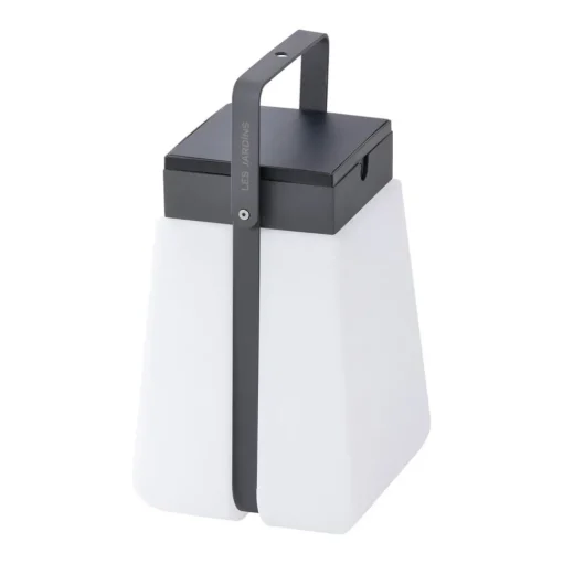 LED solarlantaarn Bump 300 draagbaar, grijs