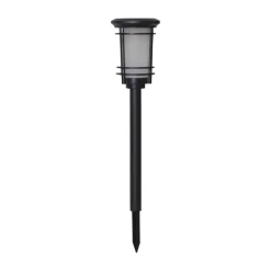 LED solar-sokkellamp Flame met vlammeneffect