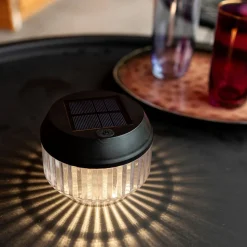 LED solar-tafellamp Diva, IP44, 2er-set