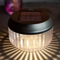 LED solar-tafellamp Diva, IP44, 2er-set