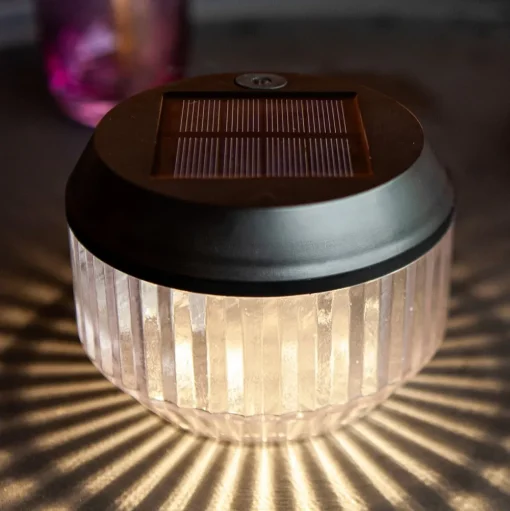 LED solar-tafellamp Diva, IP44, 2er-set