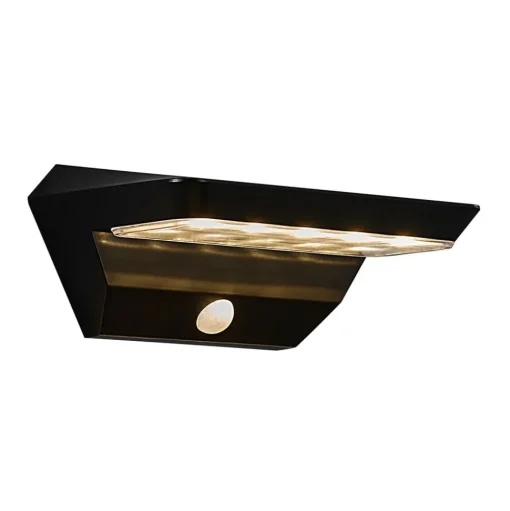 LED solar-wandlamp Agena met bewegingsmelder