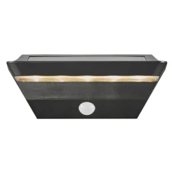 LED solar-wandlamp Agena met bewegingsmelder