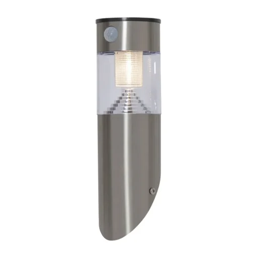 LED solar-wandlamp Marbella met bewegingssensor