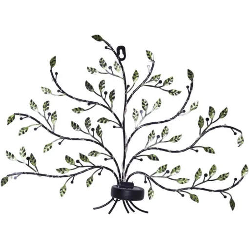 LED solar-wandlamp Tree of life
