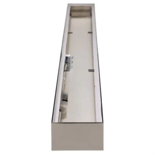 LED spiegellamp Helestra Theia, verchroomd 120cm