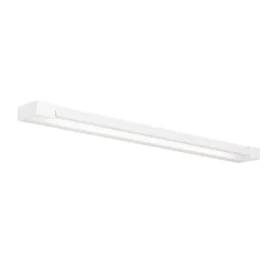 LED spiegellamp Marilyn, wit, gezwenkt 90 cm