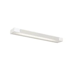 LED spiegellamp Marilyn, wit, gezwenkt 60 cm