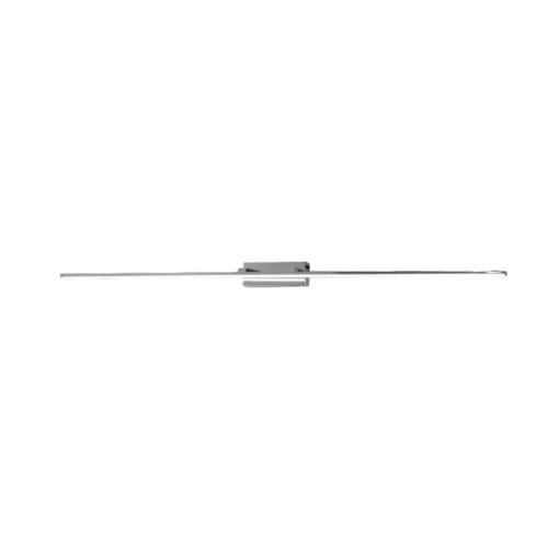 LED spiegellamp Nala, verchroomd, breedte 110 cm, metaal
