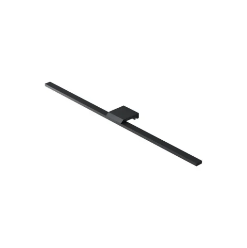 LED spiegellamp Triga IP44 zwart 60cm, 4.000K