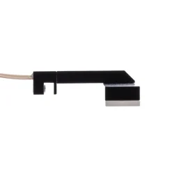 LED spiegellamp Triga IP44 zwart 40cm, 3.000K