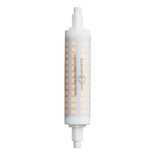 LED staaflamp Lightsaber, R7s, 10 W, 2.700 K, dimbaar