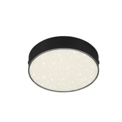 LED Star plafondlamp, Ø 15,7 cm, zwart