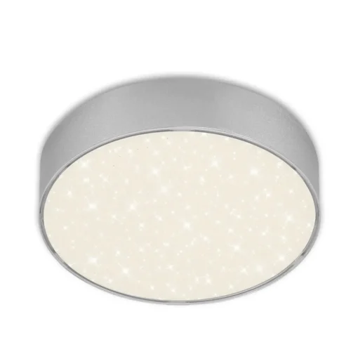 LED Star plafondlamp, Ø 15,7 cm, zilver