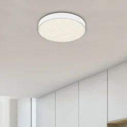 LED Star plafondlamp, Ø 21,2 cm, wit