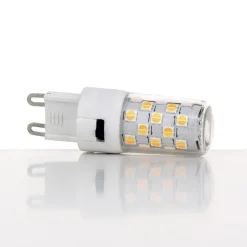 LED stiftlamp G9, 4 W, CCT, 370 lm, dimbaar, transparant
