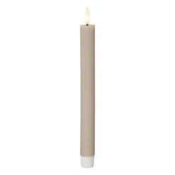 LED strip, beige, 25 cm waxine batterij set van 2