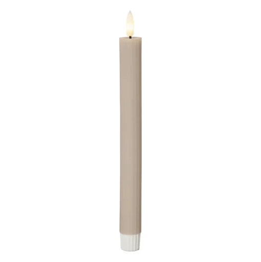 LED strip, beige, 25 cm waxine batterij set van 2