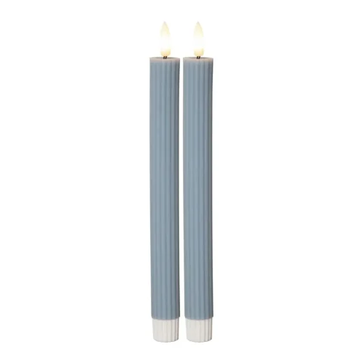 LED strip, blauw, 25 cm, wasbatterij set van 2