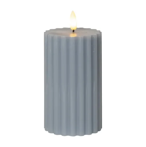 LED strip Flame Stripe blauw 15 cm echte was op batterijen