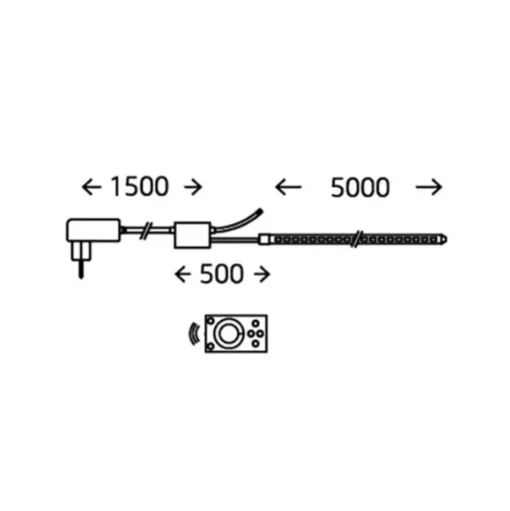 LED strip IT lichttemperatuur traploos instelbaar