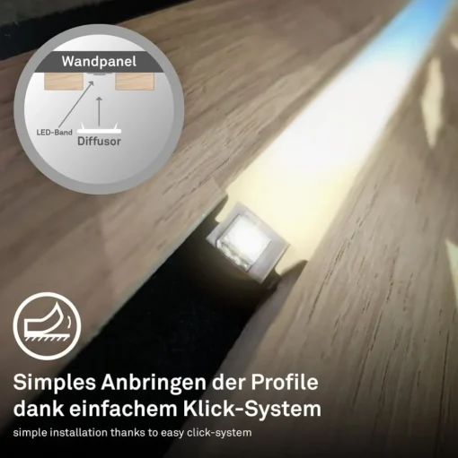 LED strip Pimp your paneel, starterset, CCT, lengte 2,6 m