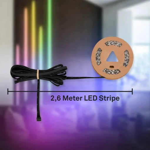 LED strip Pimp your panel, uitbreidingsset, RGBW, lengte 2,6 m