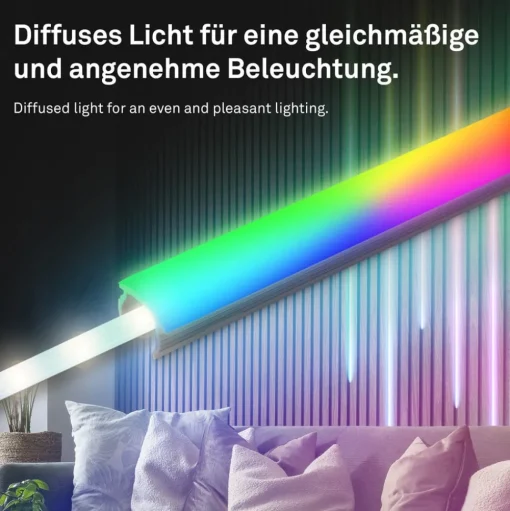 LED strip Pimp your panel, uitbreidingsset, RGBW, lengte 2,6 m