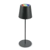 LED tafellamp 7507015, antraciet RGBW IP44 touchdimmer