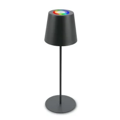 LED tafellamp 7507015, antraciet RGBW IP44 touchdimmer