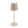 LED tafellamp 7508011, beige, 2.700 K IP44 touchdimmer