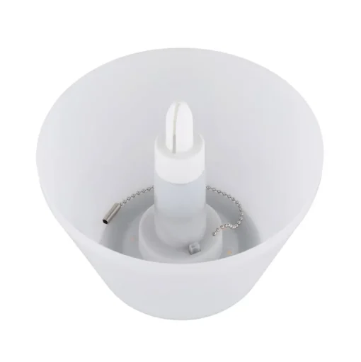LED tafellamp 36000 fles top wit plastic