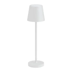 LED tafellamp 5098, oplaadbare batterij, IP54, dimbaar, wit