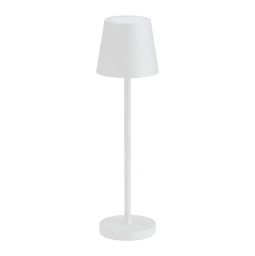 LED tafellamp 5098, oplaadbare batterij, IP54, dimbaar, wit