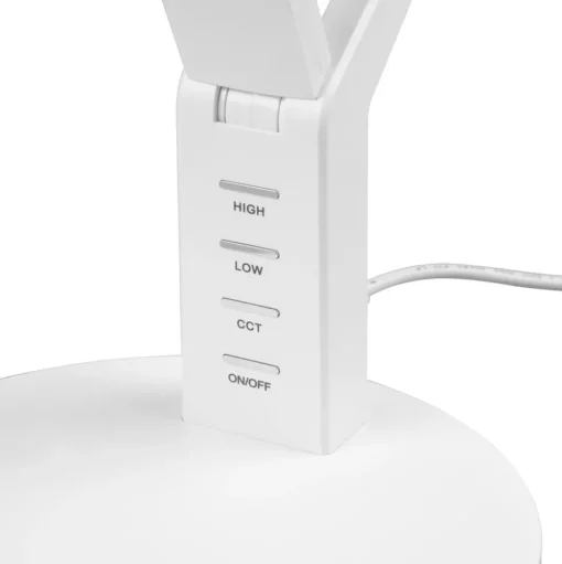LED tafellamp Ava met dimfunctie, wit