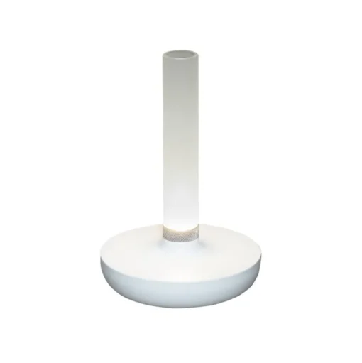 LED tafellamp Biarritz, IP54, accu, CCT, wit