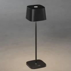 LED tafellamp Capri voor buiten, zwart